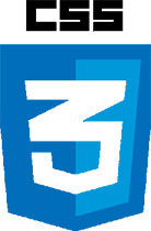 Logo aktuální verze kaskádových stylů, CSS 3