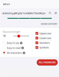 Generátor hesel LastPass