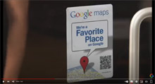 Využití QR kódů v Google Places