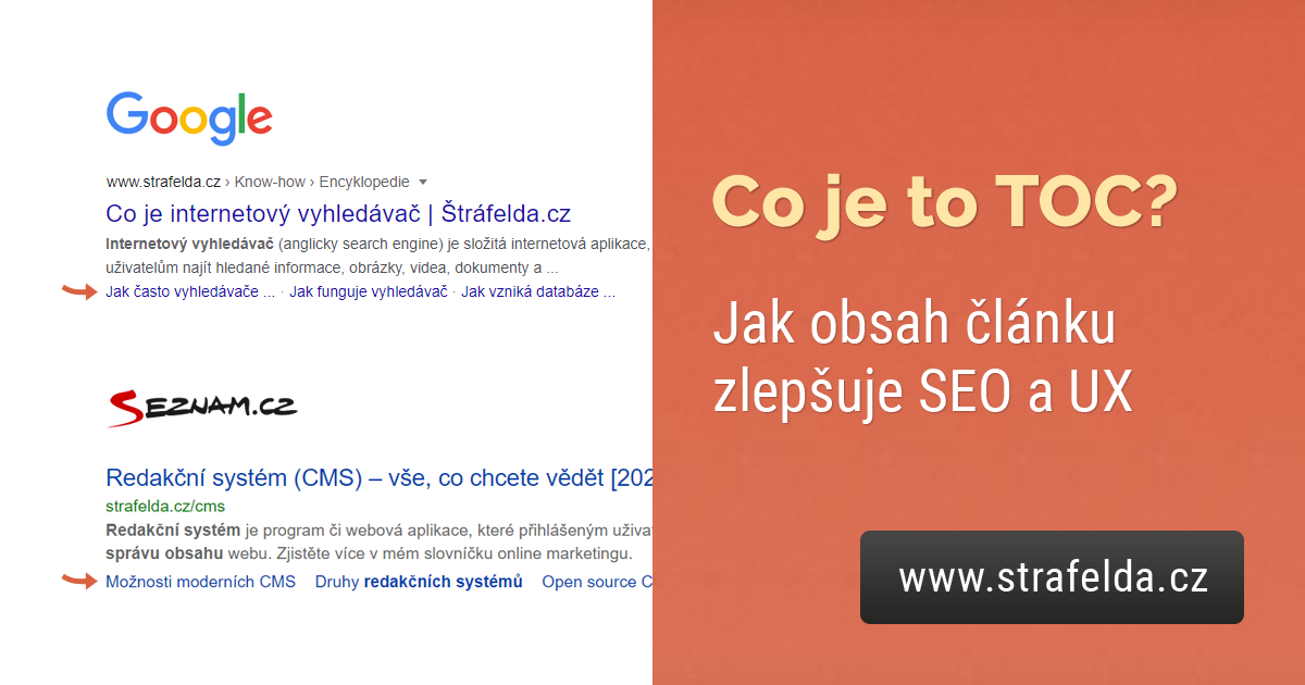 Co znamená zkratka TOC?